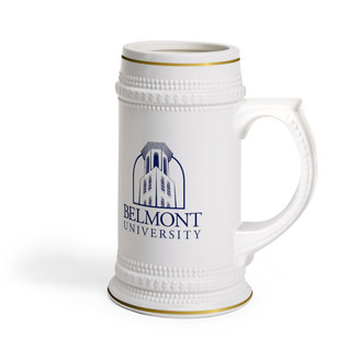 Belmont University Ceramic Collectors Stein Tankard