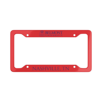 Printify Belmont University License Plate Frames