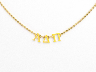 Alpha Delta Pi Phoebe Greek Necklace