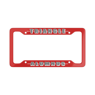 Printify Triangle Alumni License Plate Frame - New 