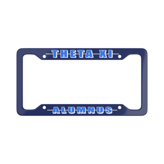 Theta Xi Alumni License Plate Frame - New
