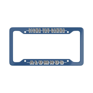 Printify Sigma Tau Gamma Alumni License Plate Frame - New 