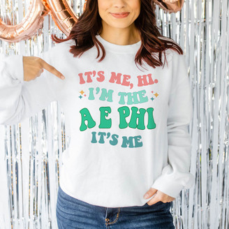 I'm The Problem Sorority Crewneck Sweatshirt