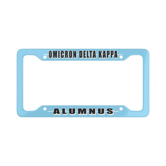 Printify Omicron Delta Kappa Alumni License Plate Frame - New 