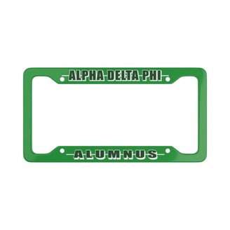 Printify Alpha Delta Phi Alumni License Plate Frame - New 