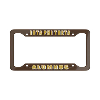 Printify Iota Phi Theta Alumni License Plate Frame - New 