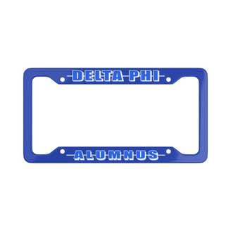 Printify Delta Phi Alumni License Plate Frame - New 