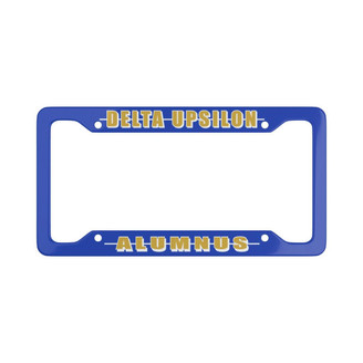 Printify Delta Upsilon Alumni License Plate Frame - New 