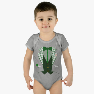 Irish Tuxedo St. Patrick's Day Onesie