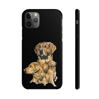 Printify Golden Retriever Tough Phone Cases, Case-Mate 