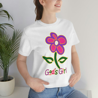 God's Girl Unisex Jersey Short Sleeve Tee