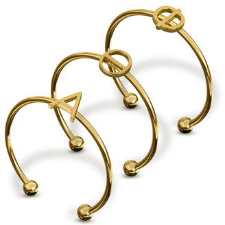 Sorority Shop Theta Phi Alpha Stacking Rings 