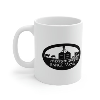 Range Farms Ceramic Coffee Cup, 11oz