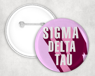  Sigma Delta Tau 3D Button Pin Buttons 
