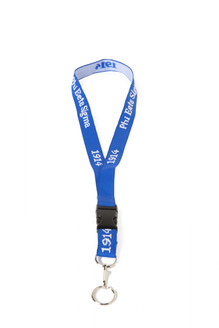 Phi Beta Sigma Woven Lanyard – Stay Locked In