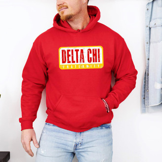  Delta Chi Billboard Hooded Sweatshirt 