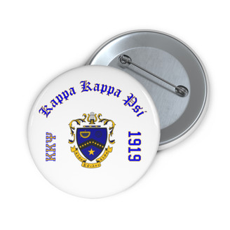 Kappa Kappa Psi Classic Crest Button