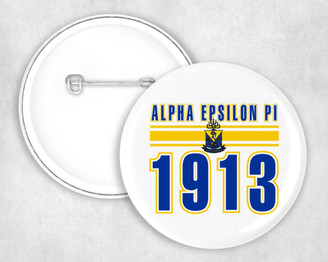  Alpha Epsilon Pi Est Year Button 