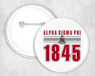 Alpha Sigma Phi Est Year Button