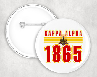 Kappa Alpha Est Year Button