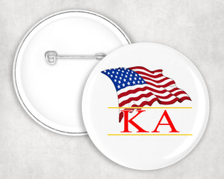 Kappa Alpha Patriot Button