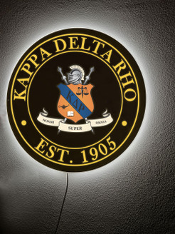 Kappa Delta Rho Illuminated Wall Sign