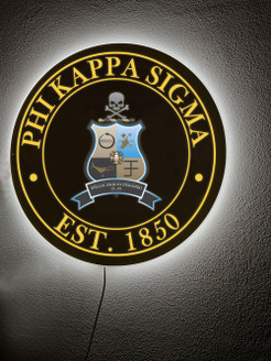 Phi Kappa Sigma Illuminated Wall Sign