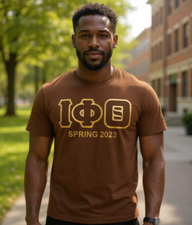 Personalized Iota Phi Theta Lettered T-shirt - Best Value