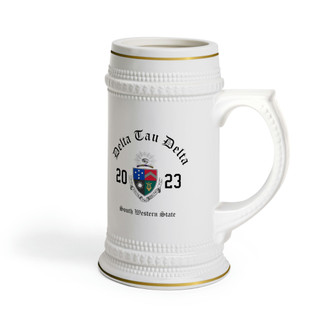 Custom Delta Tau Delta Ceramic Collectors Stein Tankard