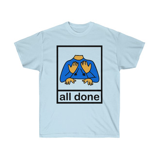 All Done Pecs Picture T-Shirt