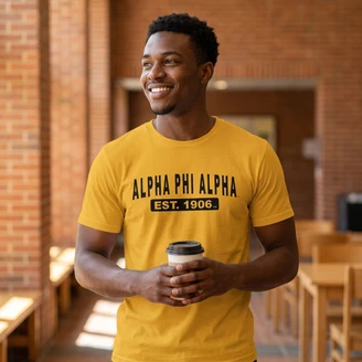 Alpha Phi Alpha Est. T-shirt