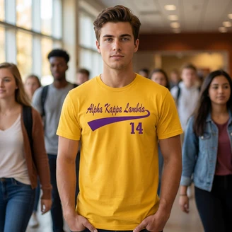 Alpha Kappa Lambda Tail T-Shirt