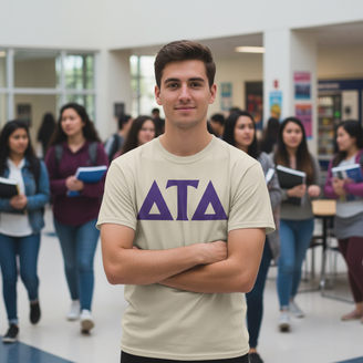 Delta Tau Delta Letter T-Shirt