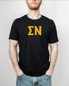  Sigma Nu Letter T-Shirt 