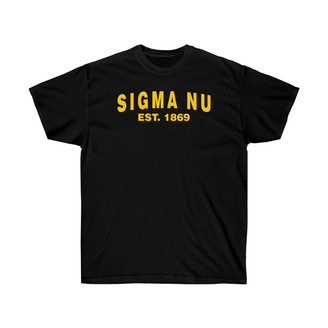  Sigma Nu Established T-Shirt 