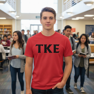 Tau Kappa Epsilon Letter T-Shirt