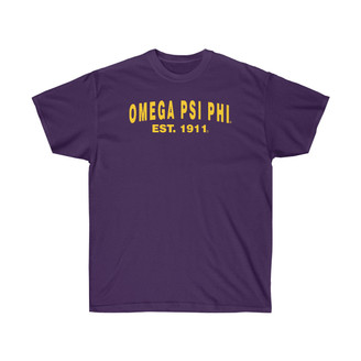 Omega Psi Phi Established T-Shirt