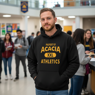 Acacia Property Of Athletics Hooded Sweatshirts