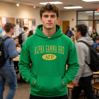 Alpha Gamma Rho Group Hooded Sweatshirts