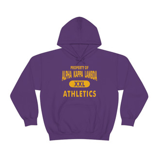 Alpha Kappa Lambda Property Of Athletics Hooded Sweatshirts