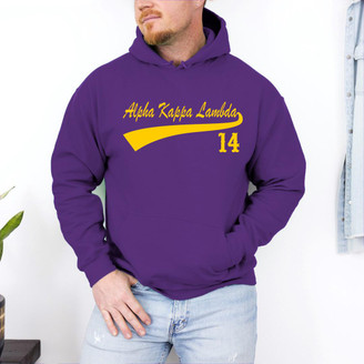  Alpha Kappa Lambda Tail Hooded Sweatshirts 