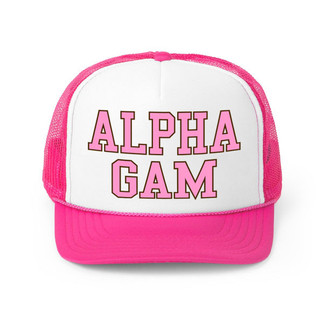 Alpha Gamma Delta Nickname Trucker Caps