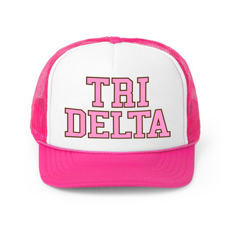 Delta Delta Delta Nickname Trucker Caps