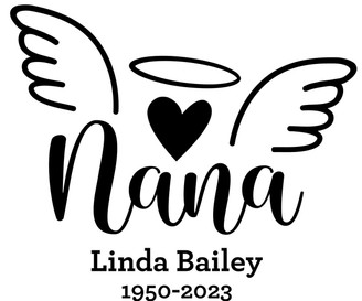  Relative With Wings In Loving Memory Of Sticker 