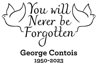 You Will Never Be Forgotten Doves In Memory Sticker