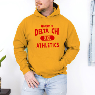  Delta Chi Property Of Athletics Hooded Sweatshirts 