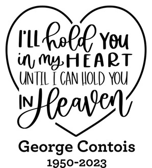  I'll Hold You In My Heart, Until I Can Hold You In Heaven Sticker 