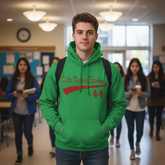 Delta Kappa Epsilon Tail  Hooded Sweatshirts