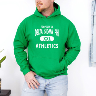  Delta Sigma Phi Property Of Athletics Hooded Sweatshirts 