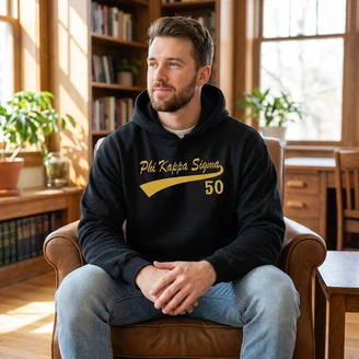 Phi Kappa Sigma Tail Hooded Sweatshirts